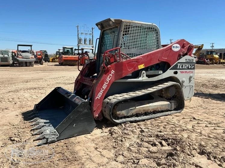 Used Takeuchi Track Loader in yard